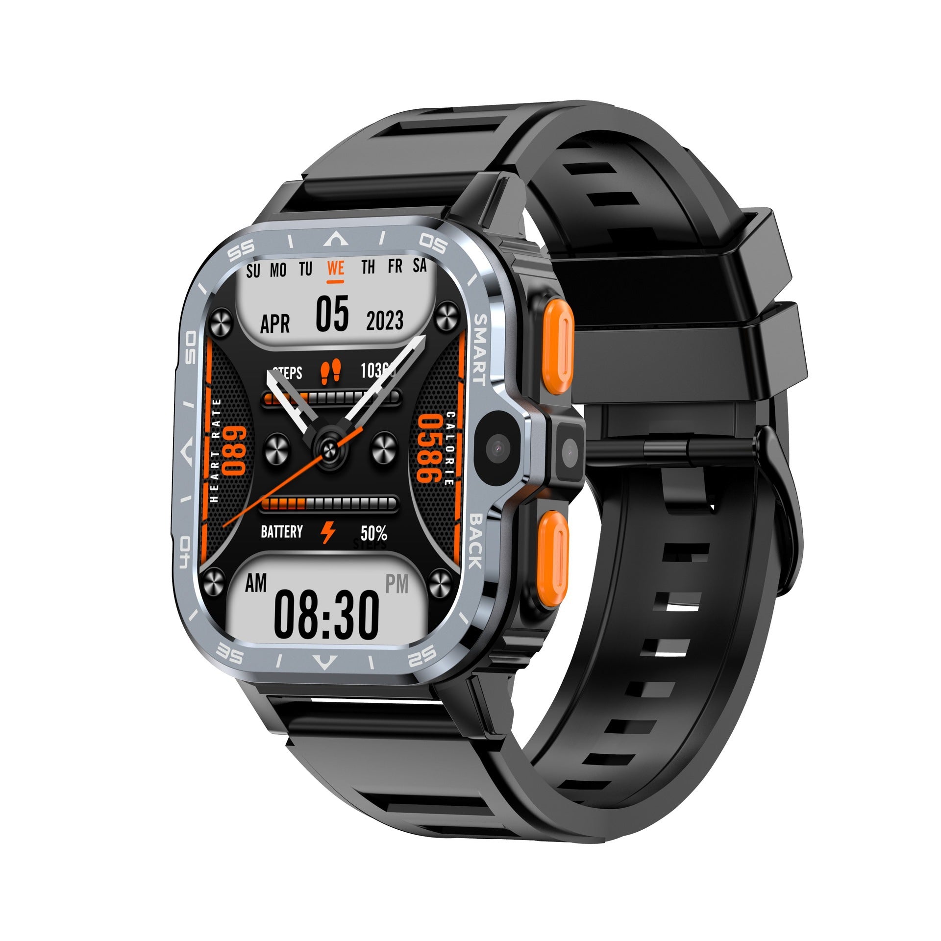 Smartwatch mit Kamera und Telefonfunktion