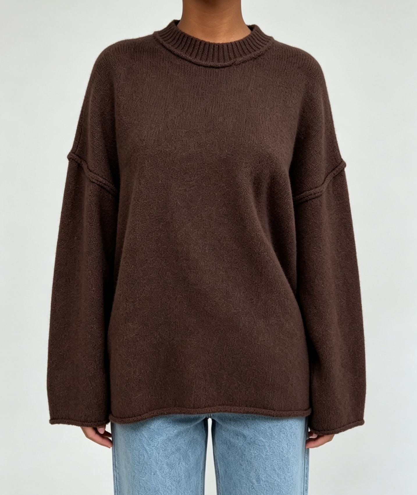 Oversized Strickpullover für Damen
