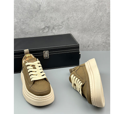 Minimalistische Chunky Sohlen Freizeitschuhe