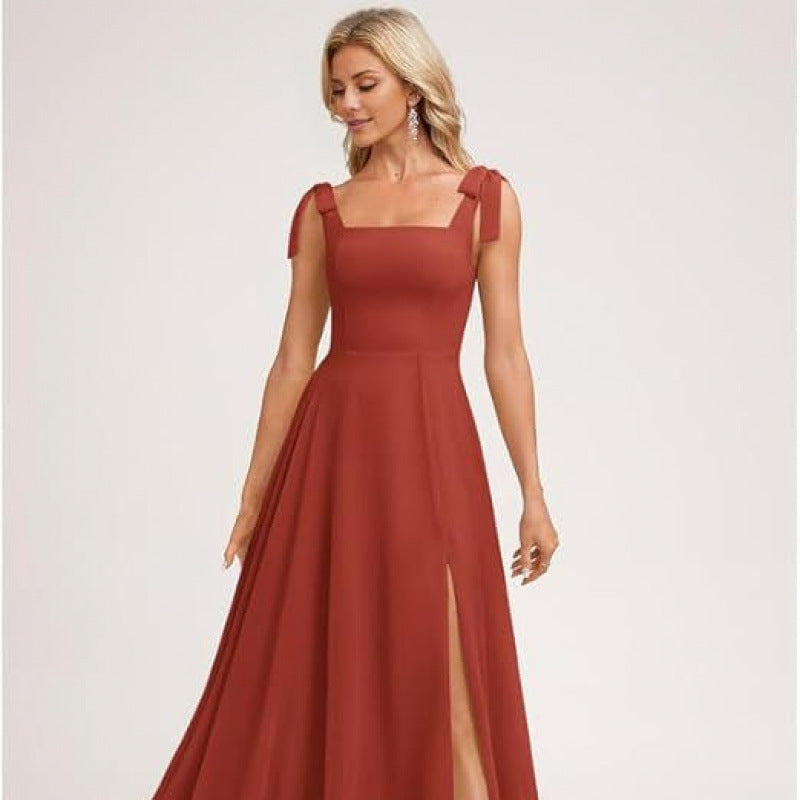 Elegantes Maxikleid mit verstellbaren Trägern