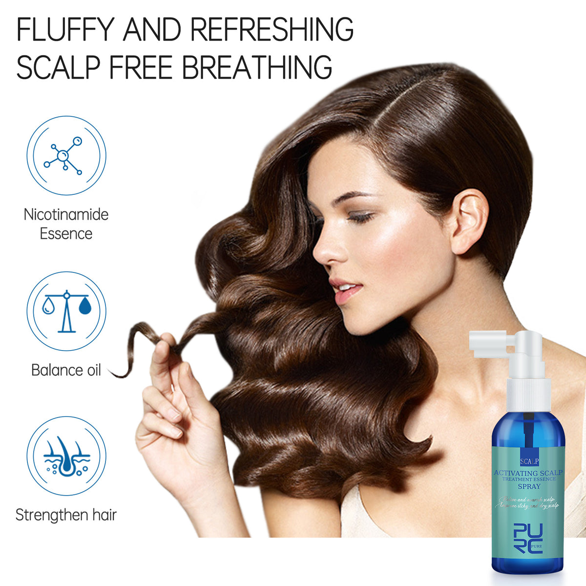 Kopfhautpflege stärkendes Spray – Bild 1 | LuxeStyle