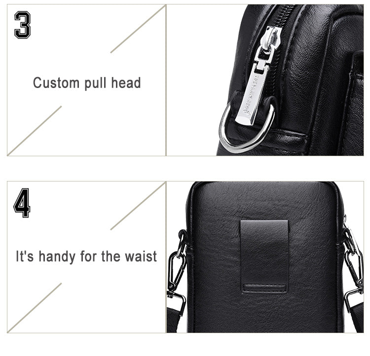 Handliche Umhängetasche für Herren | LuxeStyle
