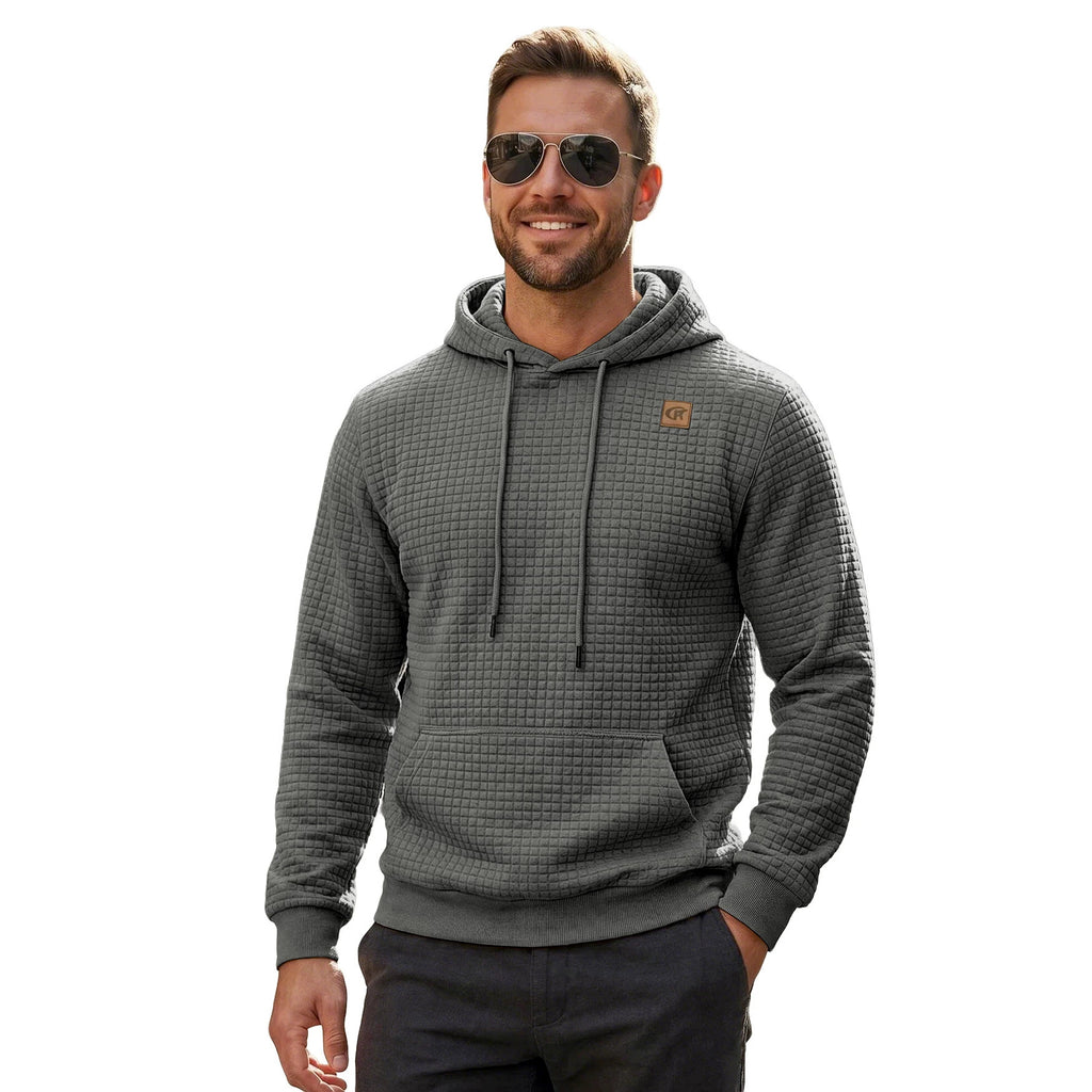 Herren-Sweatshirt elastisch jacquard
