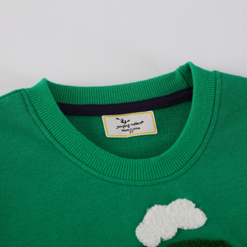 Mao Mao Bagger Langarmshirt für Kinder – Bild 1 | LuxeStyle