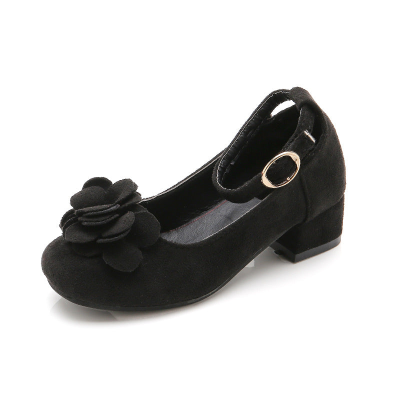 Mädchen-High-Heels aus Kunstleder | LuxeStyle
