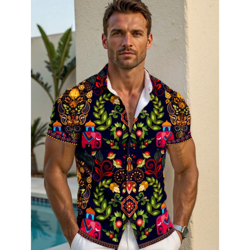 Herren-Shirt mit 3D-Druck und Cartoon-Motiv – Bild 15 | LuxeStyle