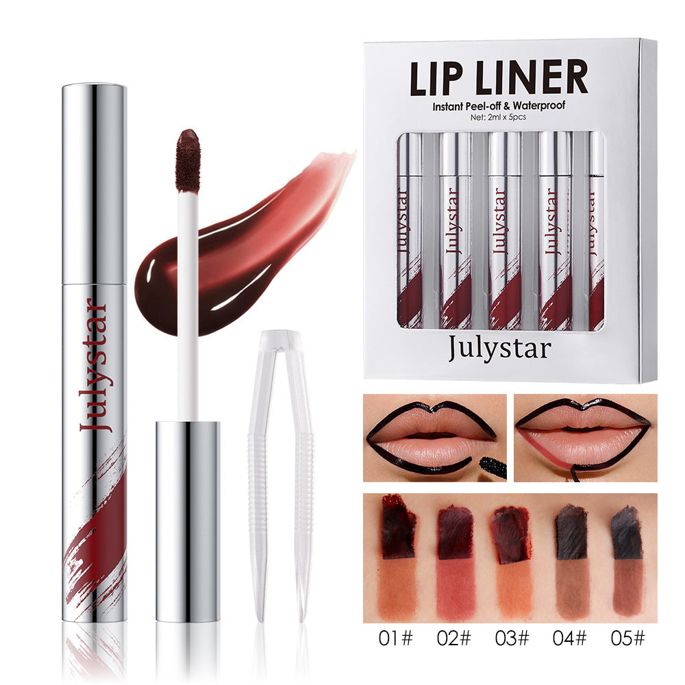 Abziehbare Lippenfarbe Matt – Ansicht 5