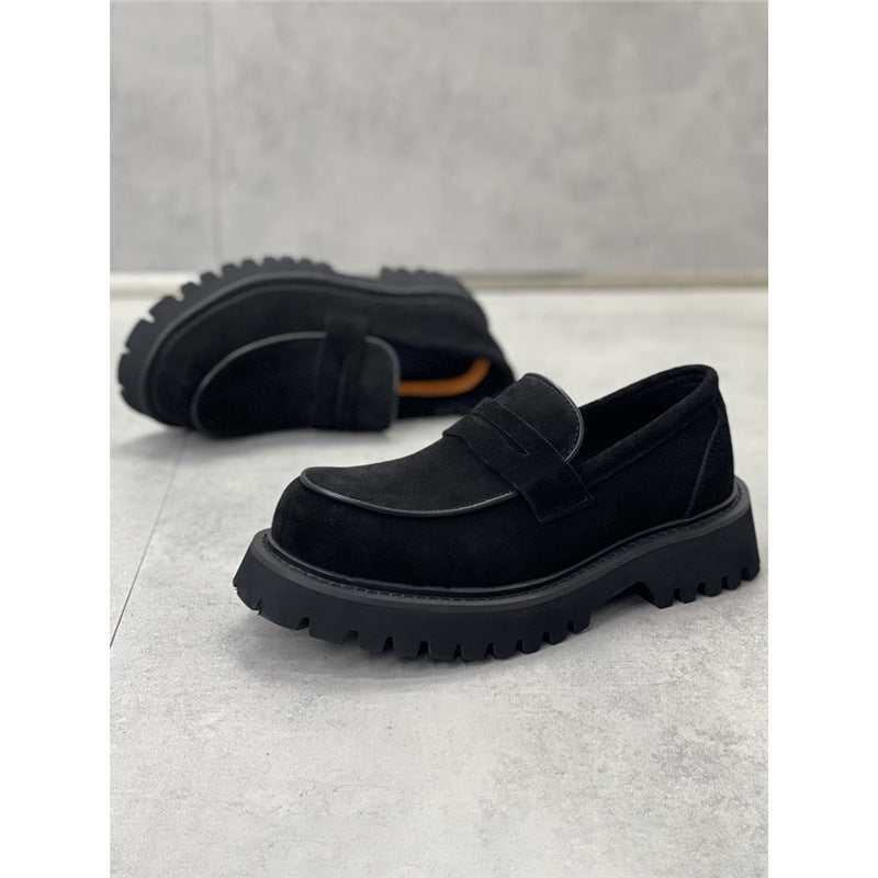Herren Loafer aus Wildleder mit Plateau – Bild 2 | LuxeStyle