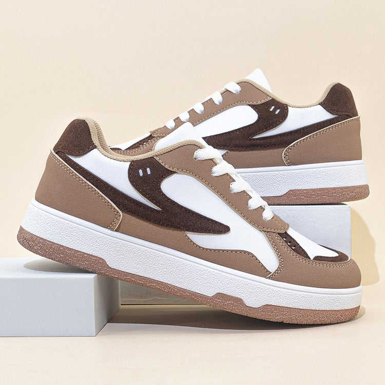 Damen Color-Block Freizeit-Sneaker