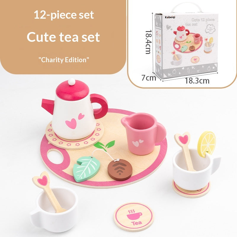 Tea Set Playset Baby Kitchen Toy