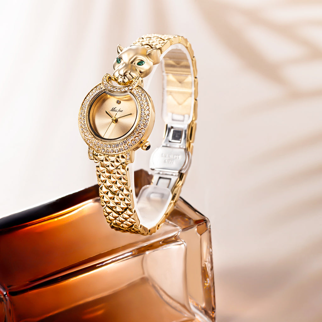 Leopard Damenuhr mit kleinem Zifferblatt – Bild 8 | LuxeStyle