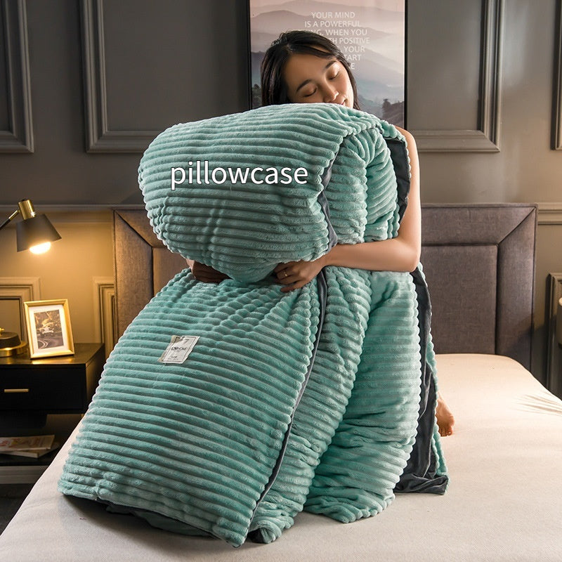 3-teiliges Samt-Bettwäsche-Set für den Winter | LuxeStyle