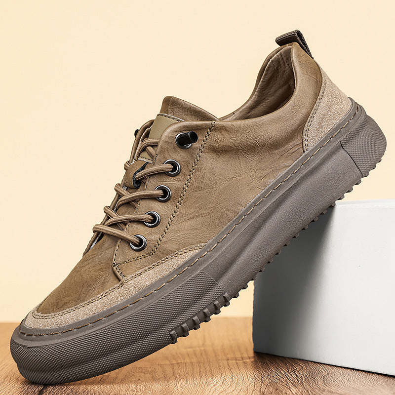 Britische Leder-Sneaker für Herren | LuxeStyle