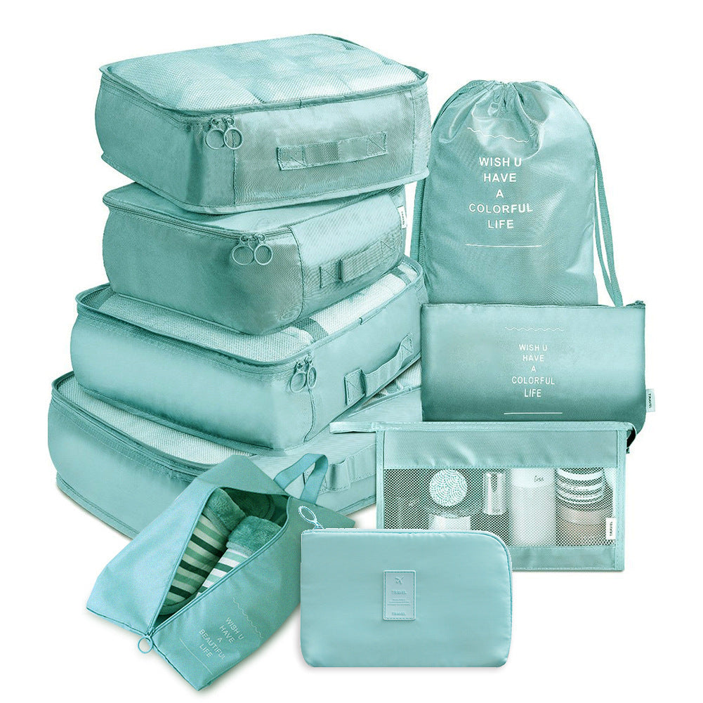 9-teiliges Twill Reise-Organizer-Set – Bild 6 | LuxeStyle