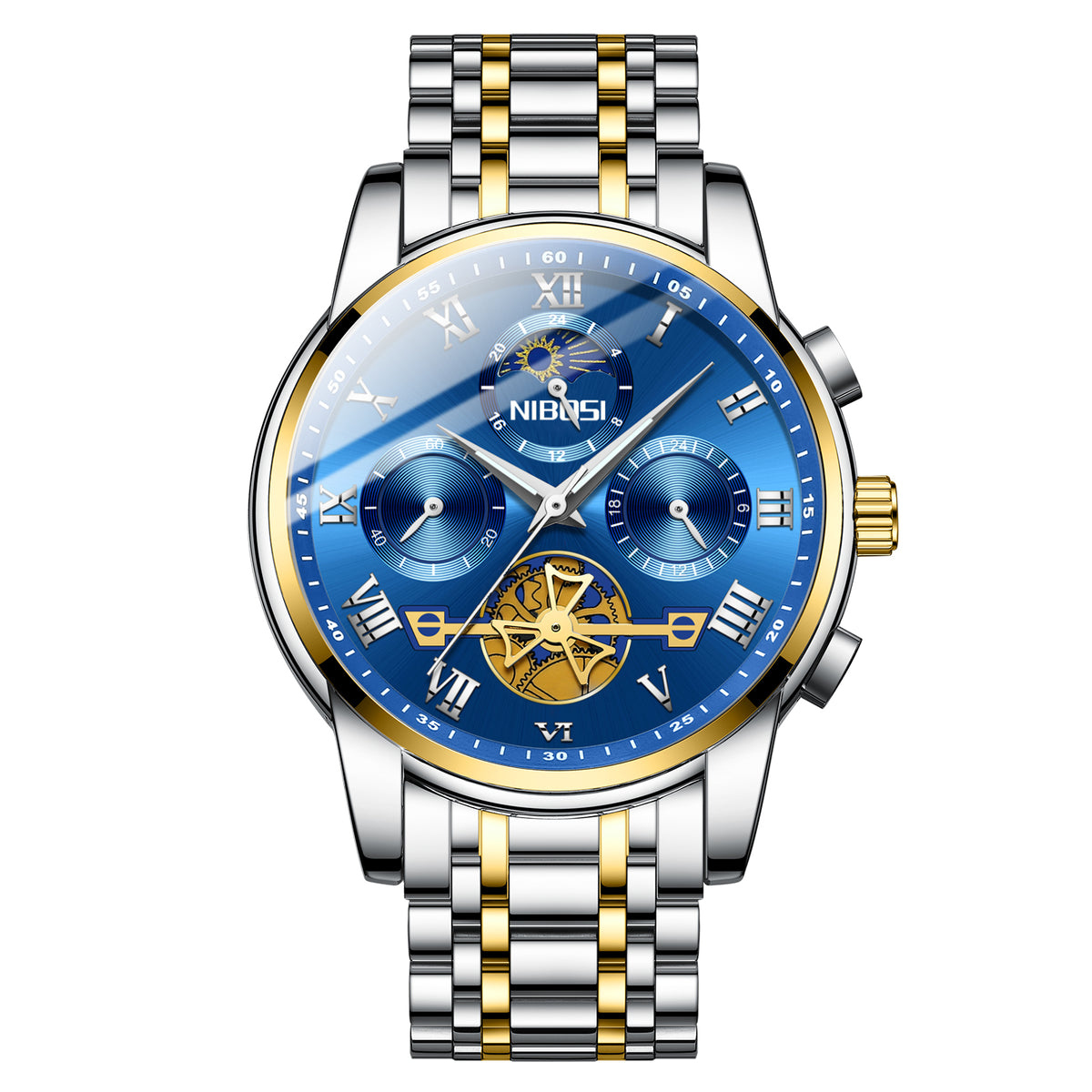 Uhr mit Zeiger, Quarz, 40 mm Zifferblatt – Bild 8 | LuxeStyle