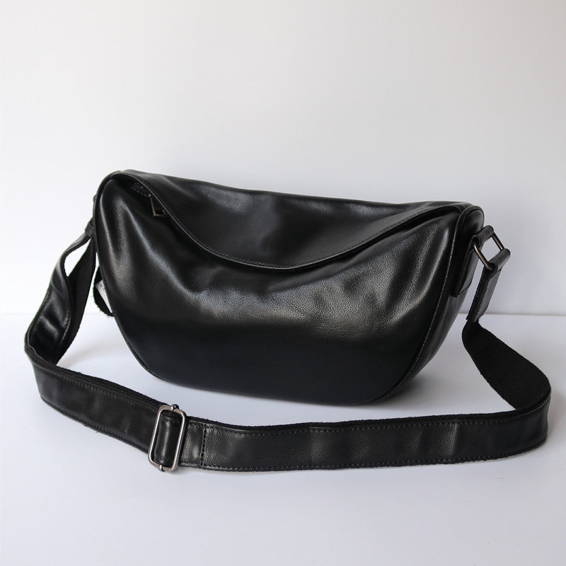 Grosses Soft-Leder Crossbody-Umhaengetaeschli – Bild 3 | LuxeStyle