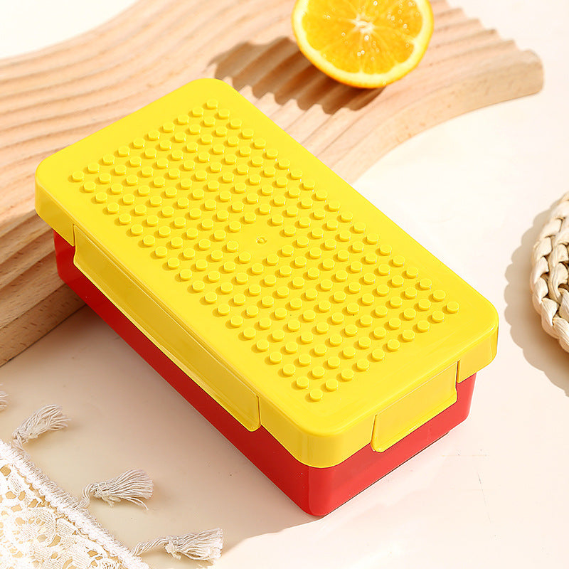 Lunchbox mit Baustein-Deckel für Kinder – Bild 4 | LuxeStyle