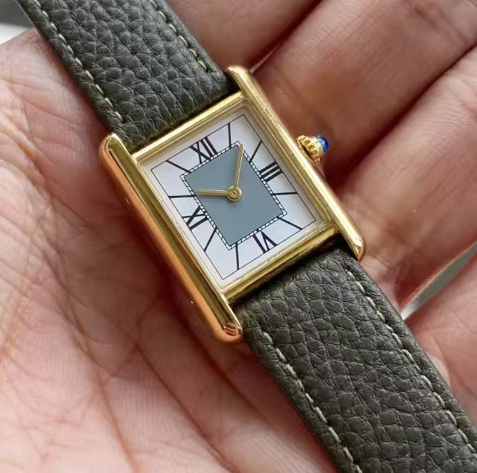 Männer-Uhr mit quadratischem Zifferblatt, 28×35 mm – Bild 6 | LuxeStyle