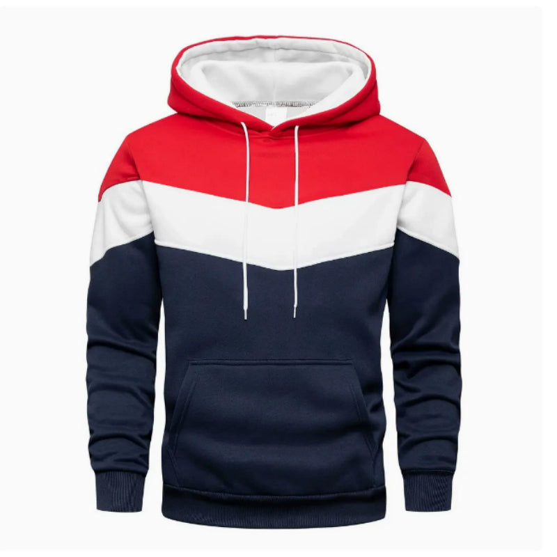 Lockere Hoodie-Sweatshirt Herren Plus-Größen