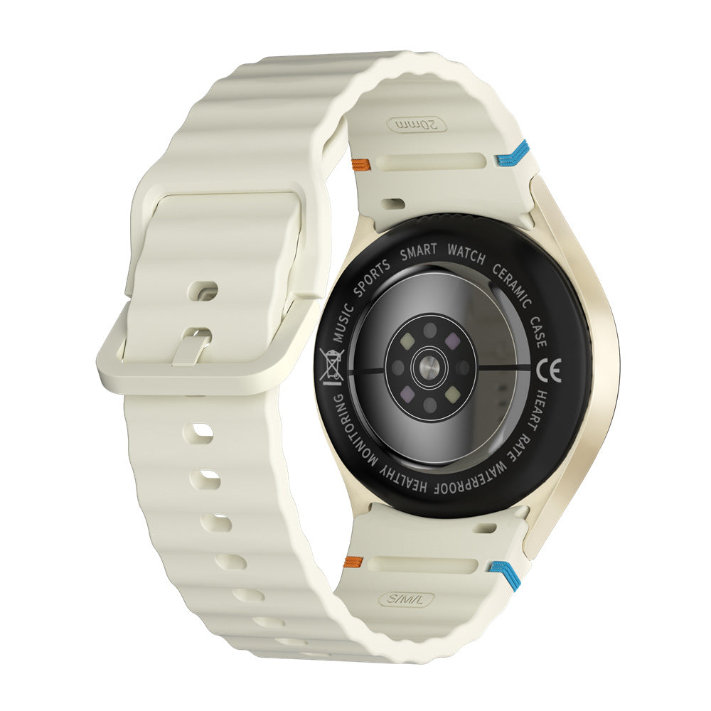 Smartwatch mit Bluetooth-Telefonie und Gesundheits-Tracking