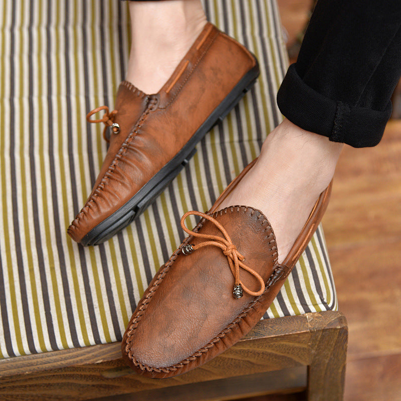 Herren Slipper mit Streifenmuster – Bild 2 | LuxeStyle