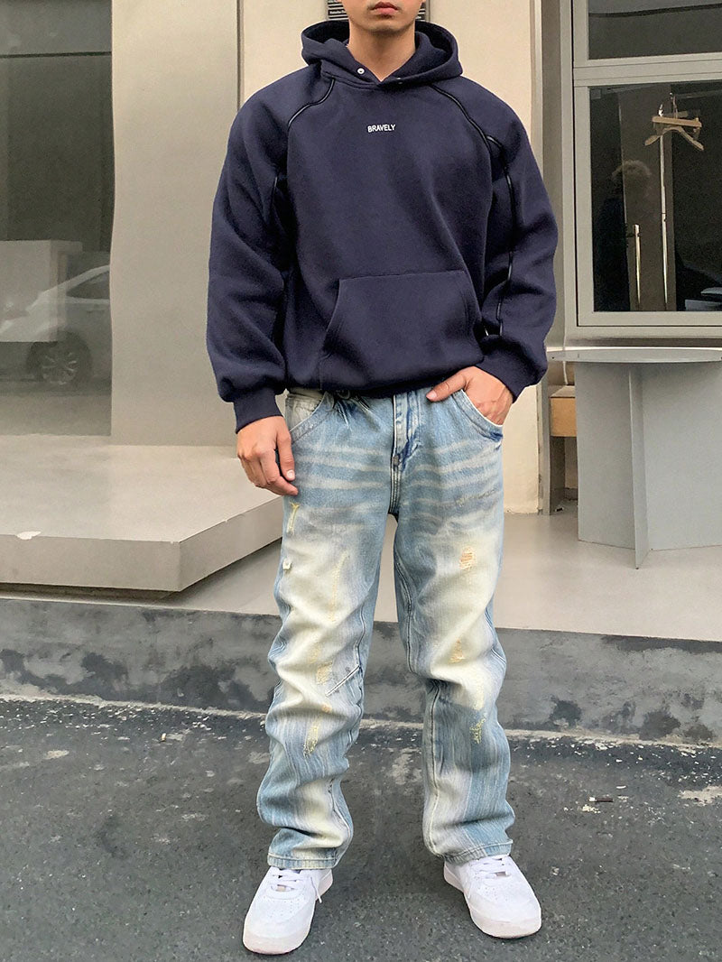 Gerade geschnittene Herren-Hose