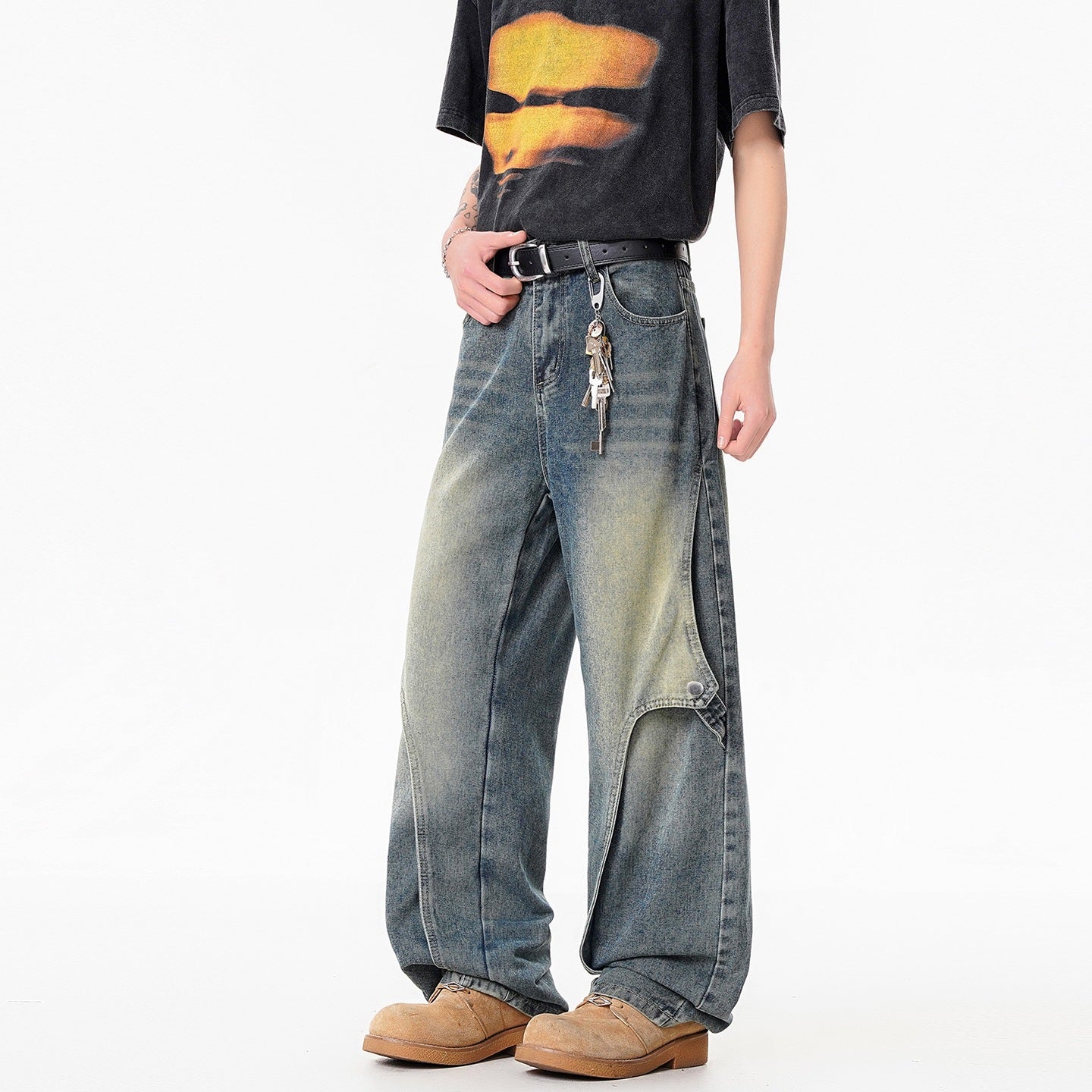 Herren American-Style Gradient Jeans