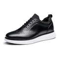 Low-Top Herren Sneaker aus synthetischem Leder – Bild 10 | LuxeStyle