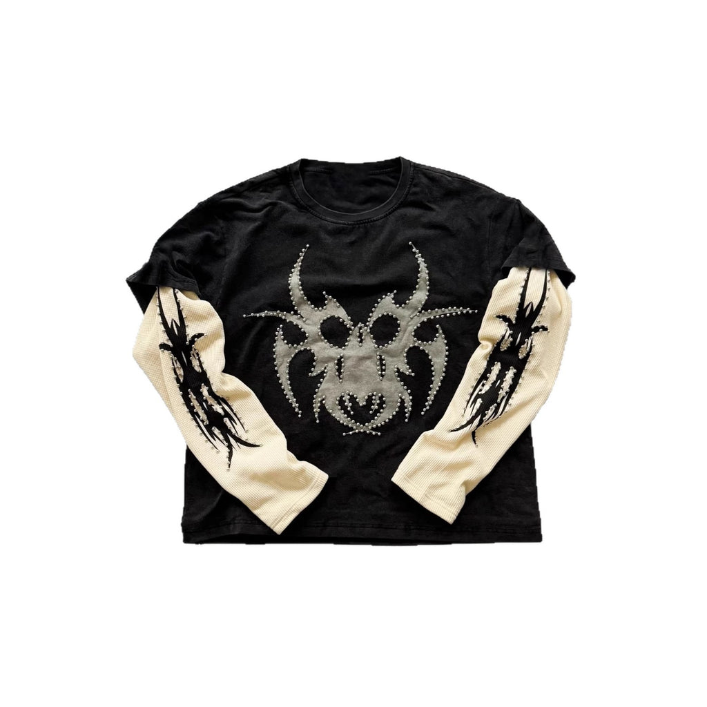 Faux-Zweiteiler T-Shirt
