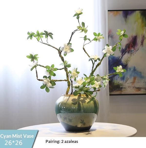Keramikvase mit Kunstblumen und Dekoration – Bild 14 | LuxeStyle