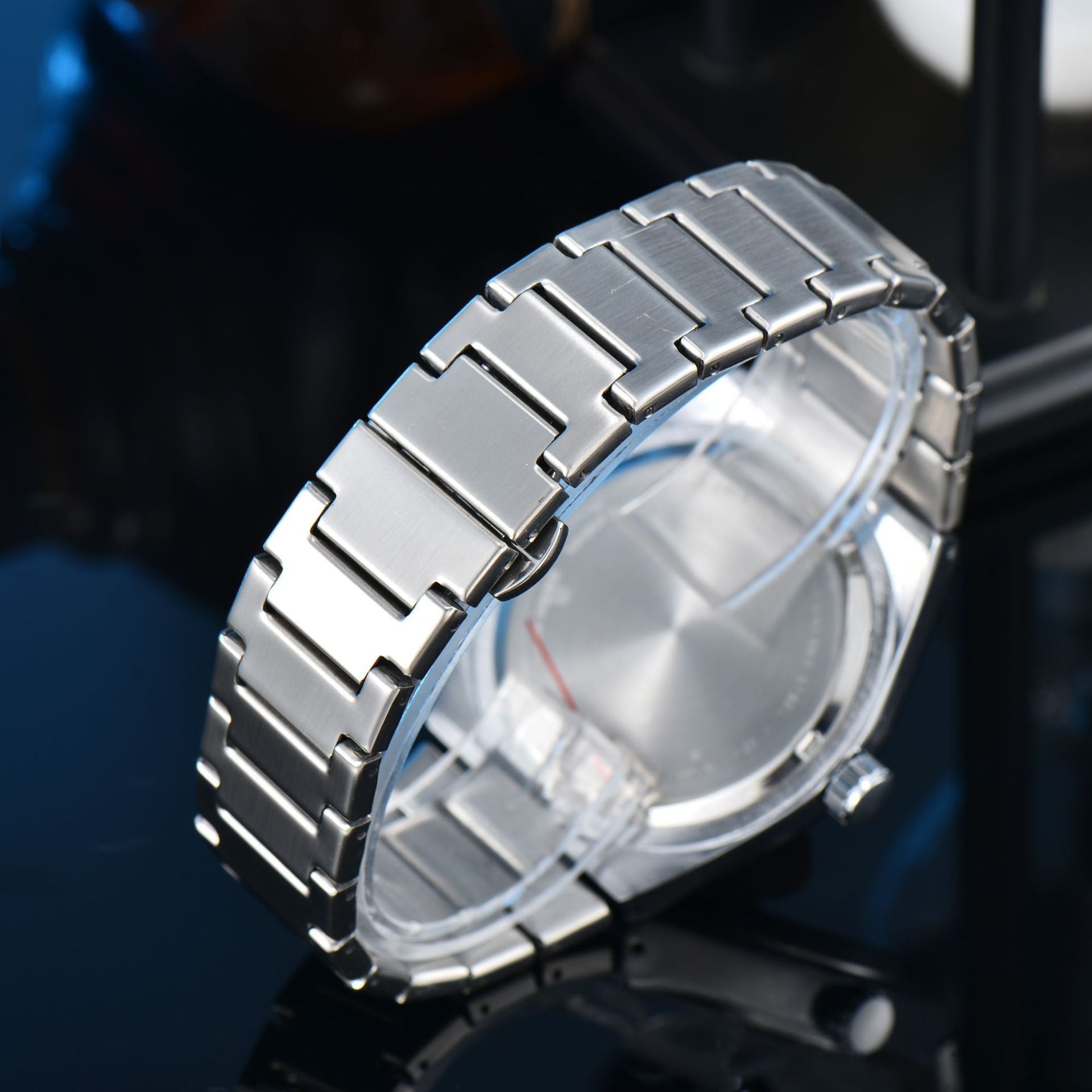 Elegante Herrenquarzuhren mit Stahlband