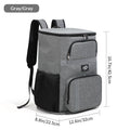 Rucksack aus Oxford-Stoff, schwarz | LuxeStyle