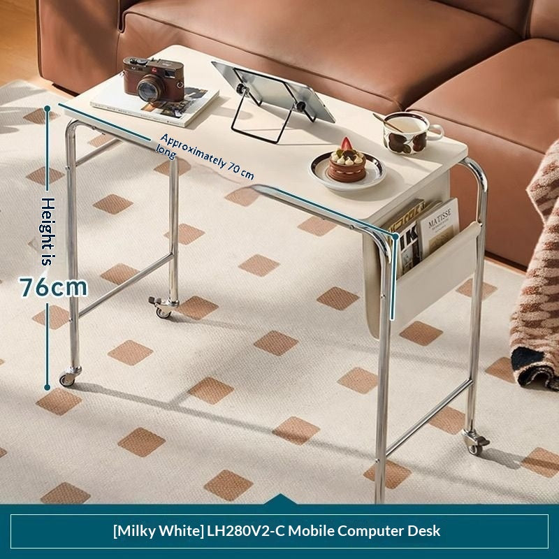 Minimalistischer Schreibtisch für Home Office
