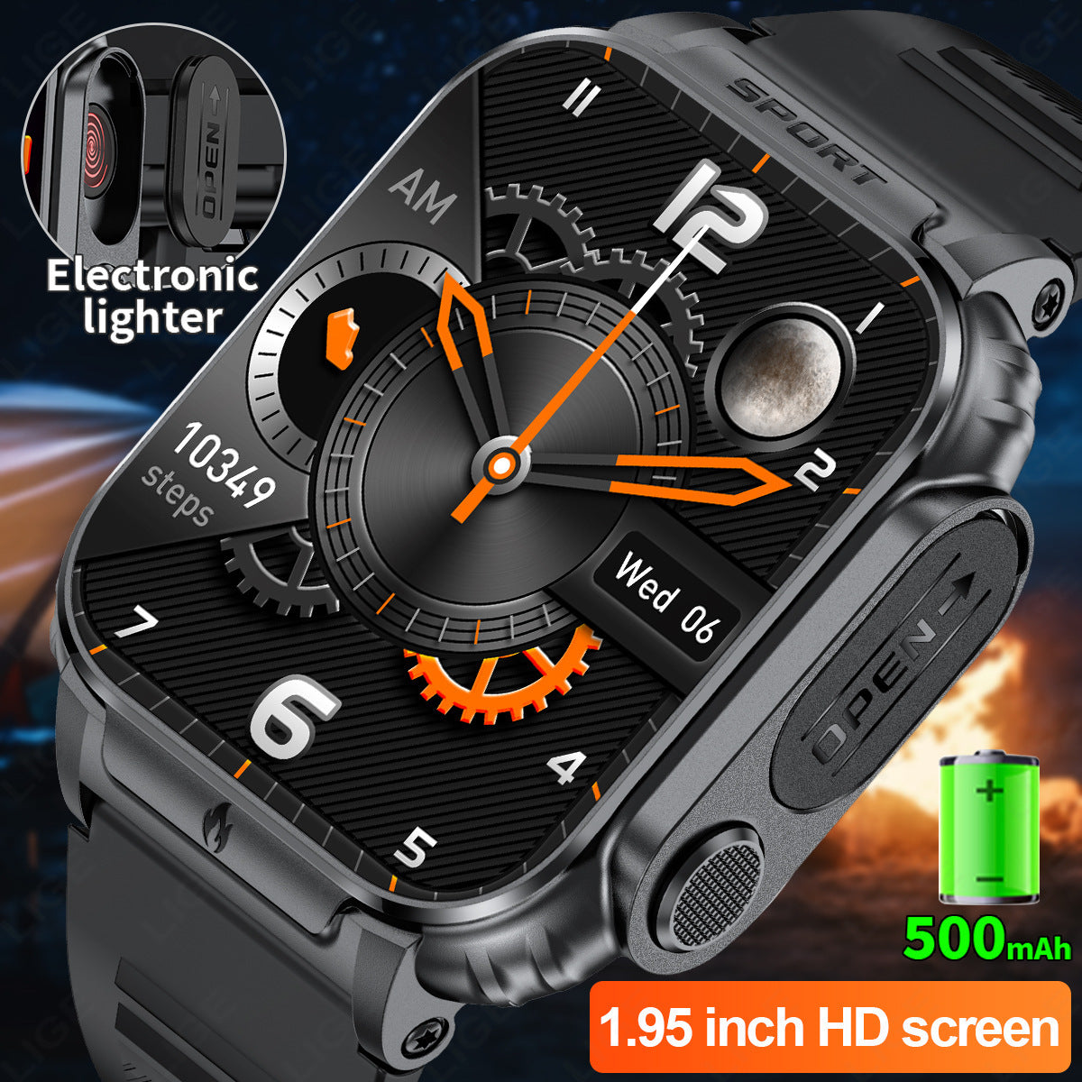 P60 2-in-1 Outdoor Smartwatch