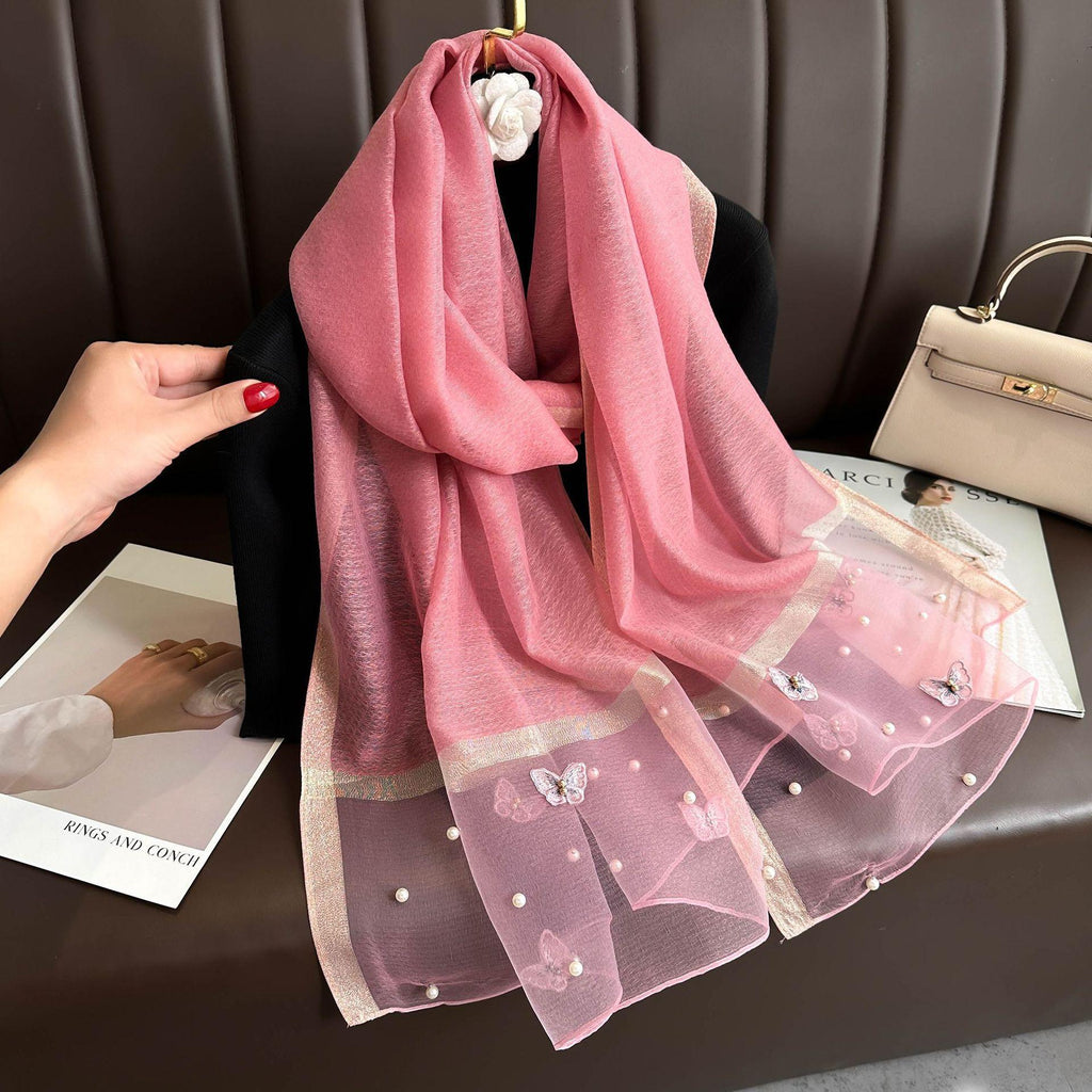 Bunter Schmetterlingssilk-Schleier – Bild 11 | LuxeStyle