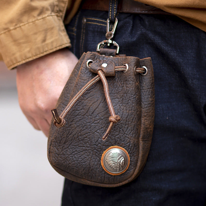 Vintage Bauchtasche aus Rindsleder – Bild 8 | LuxeStyle