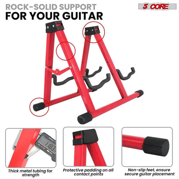 Gitarrenständer für mehrere Instrumente