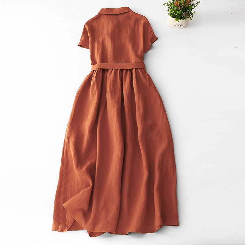 Figurbetontes A-Linien Kleid im Ethno-Stil