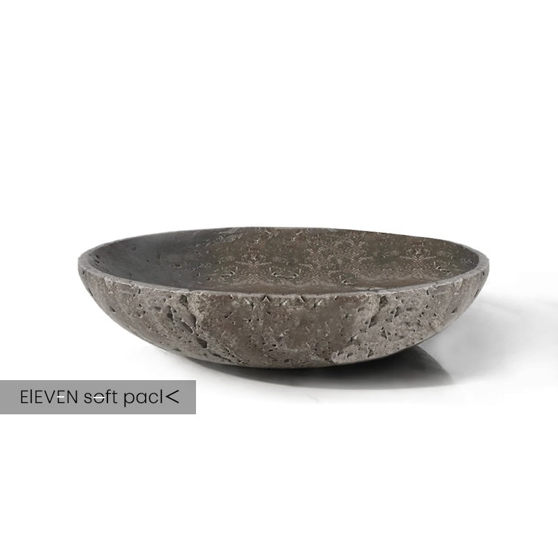 Wabi-Sabi Travertin-Ablage – Bild 5 | LuxeStyle