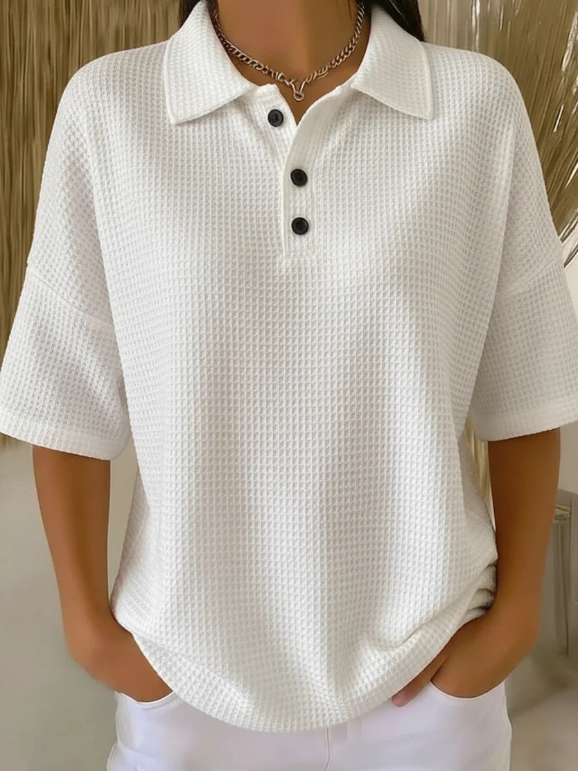 Damen-Poloshirt mit langen Ärmeln – Bild 8 | LuxeStyle