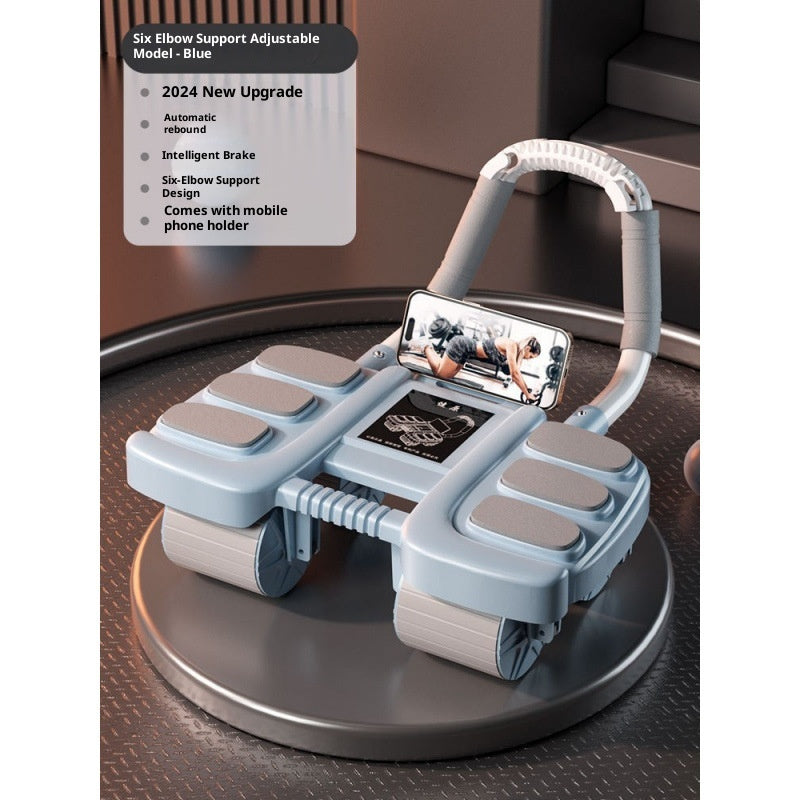 Bauchmuskelrad mit automatischem Rebound