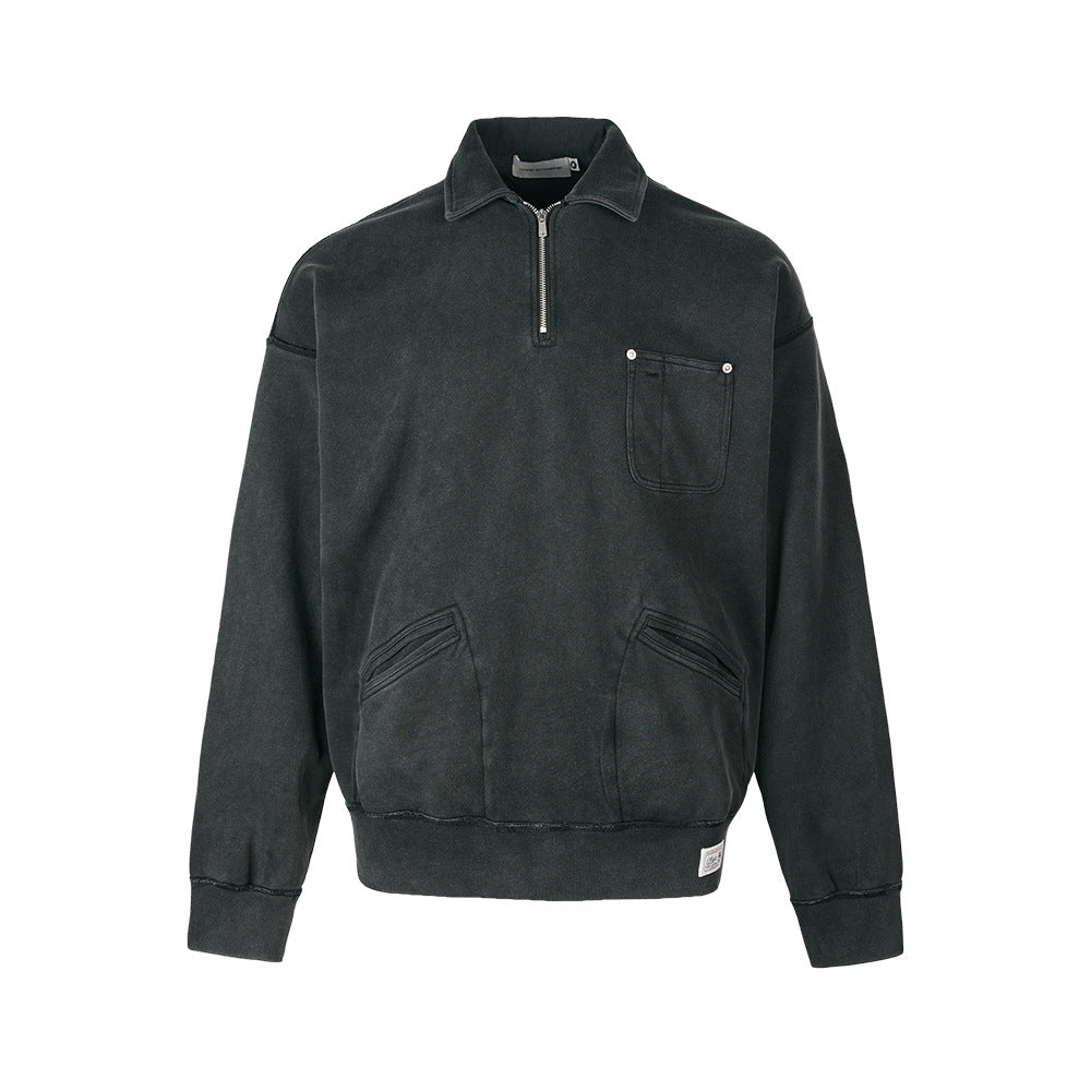 Retro-Hoodie-Jacke