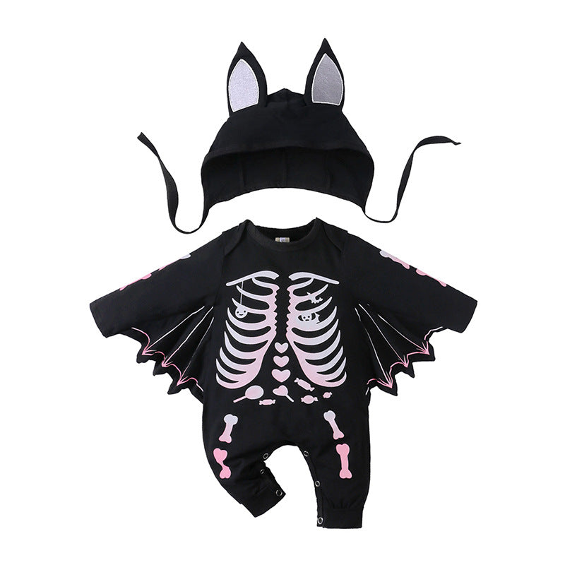 Baby‑Romper Halloween mit Kapuze – Bild 2 | LuxeStyle