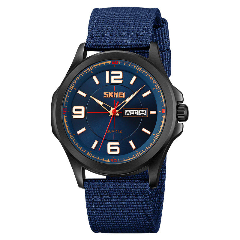 Klassische Herrenuhr, Quarz, rund, Leuchtzeiger – Bild 7 | LuxeStyle
