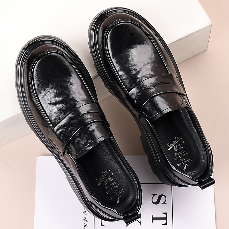 Herren Slip-On Lederschuhe