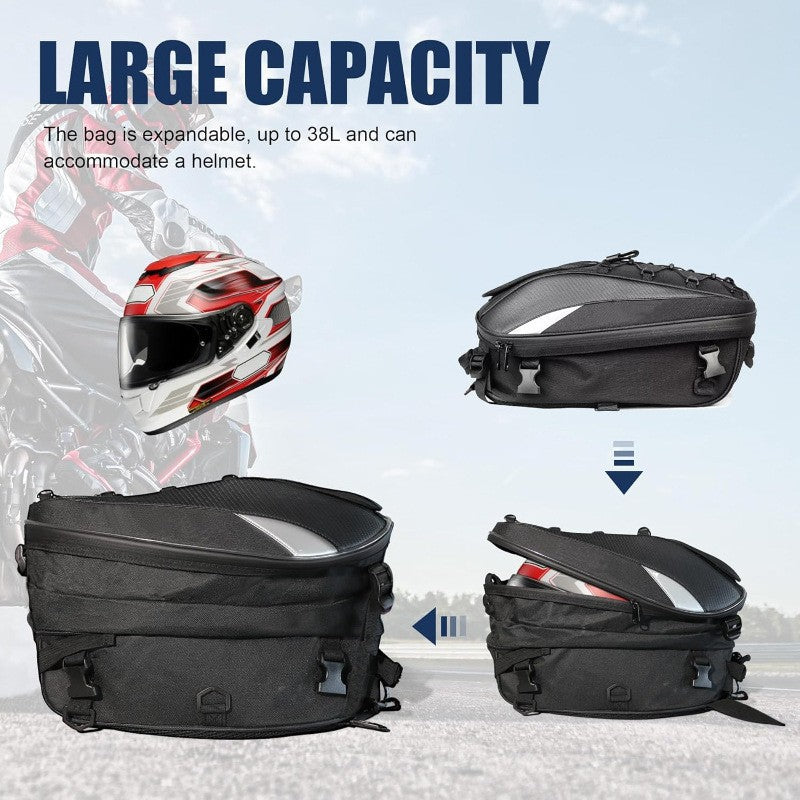 Motorrad-Rücksitz-Rucksack – Bild 6 | LuxeStyle