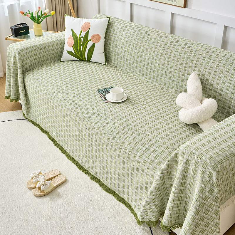 Sofaüberwurf im Creme-Stil, vier Jahreszeiten – Bild 2 | LuxeStyle