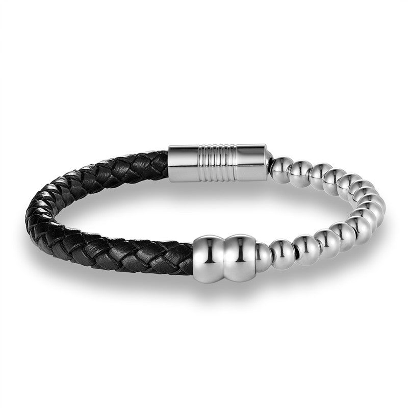 Naturstein-Armband mit Lederband – Bild 13 | LuxeStyle