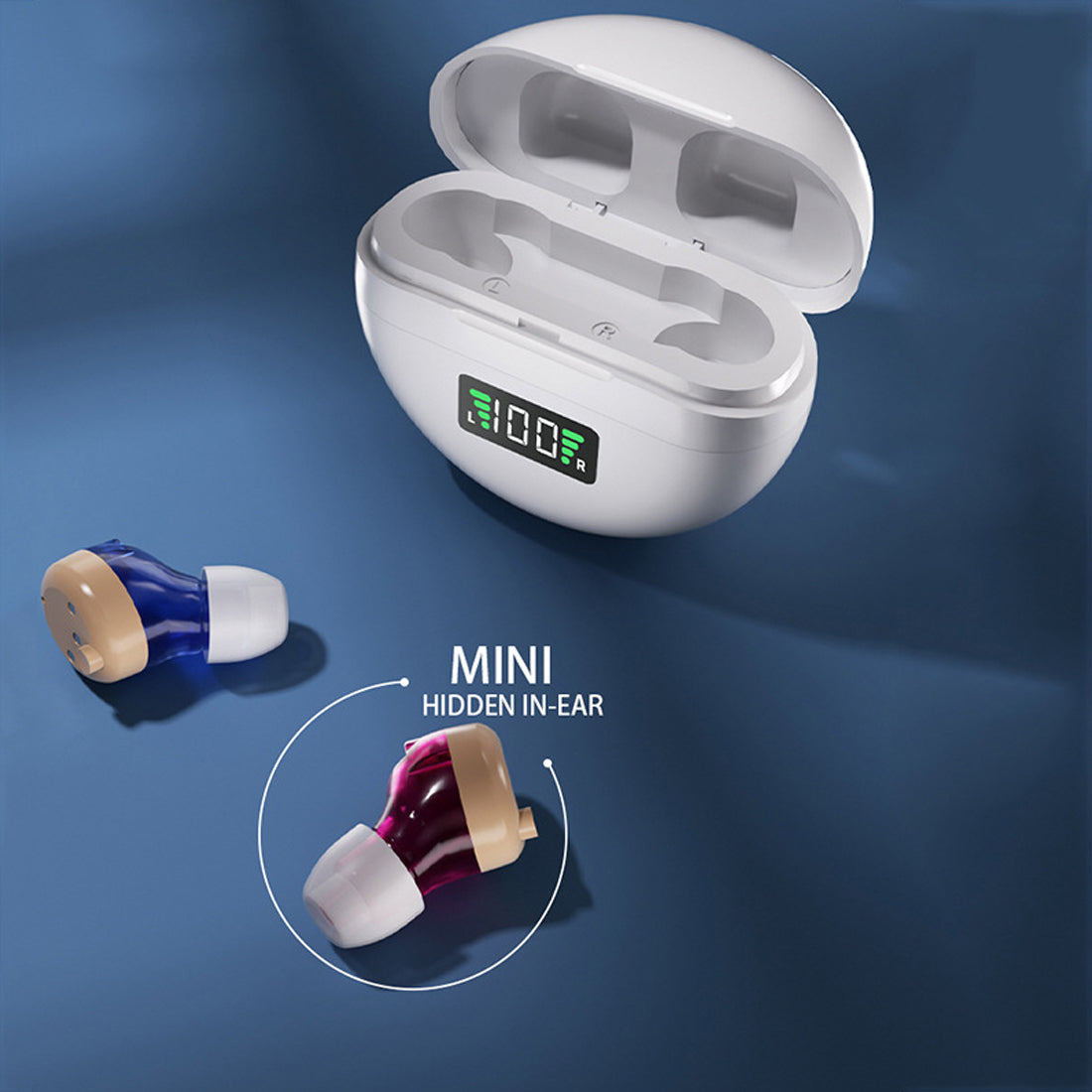 Digitale, wiederaufladbare In-Ear Hörgeräte – Ansicht 6