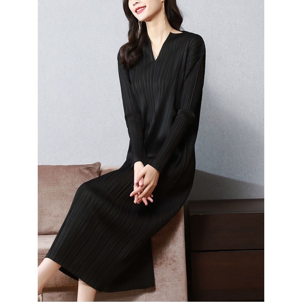 Schlanke A-Linie-Kleid